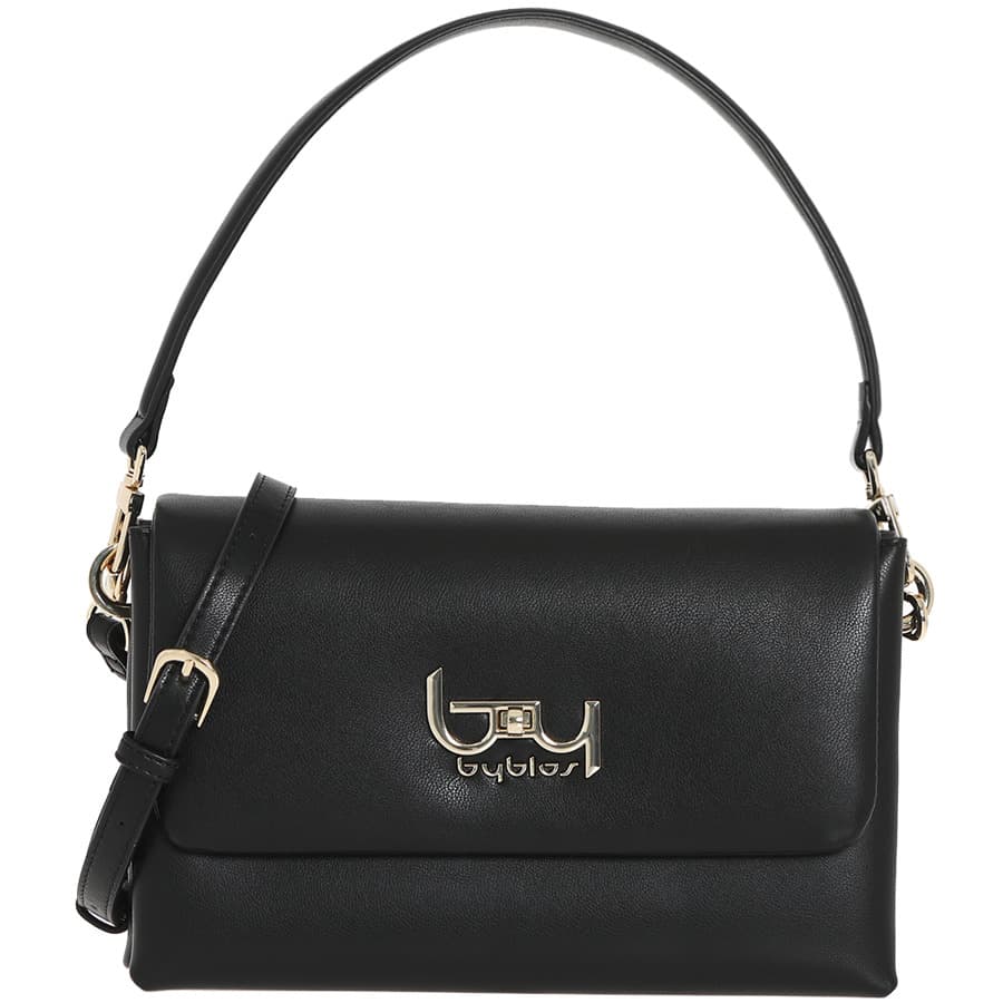 ByByblos μαύρη τσάντα χιαστί AMINA 57B02
