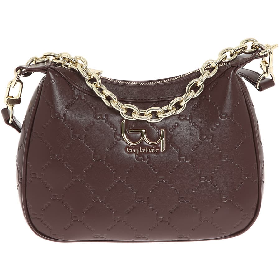 BYBYBLOS καφέ τσάντα ώμου IVY 68B04