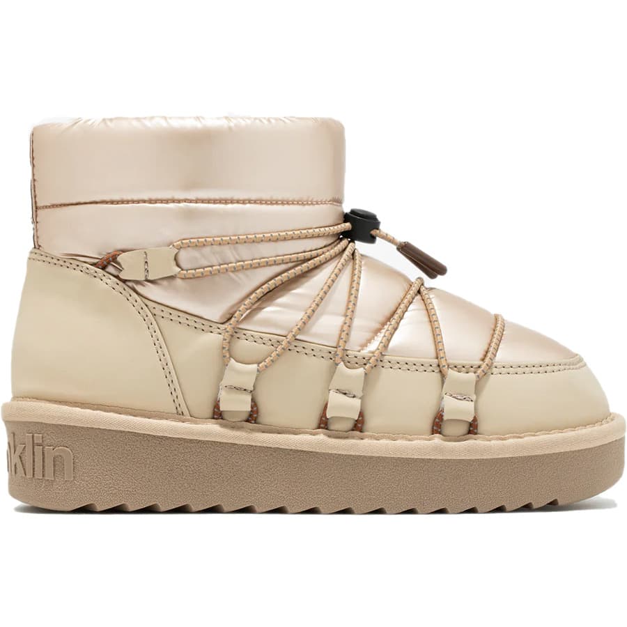 D.Franklin μπεζ snow Boot 370020