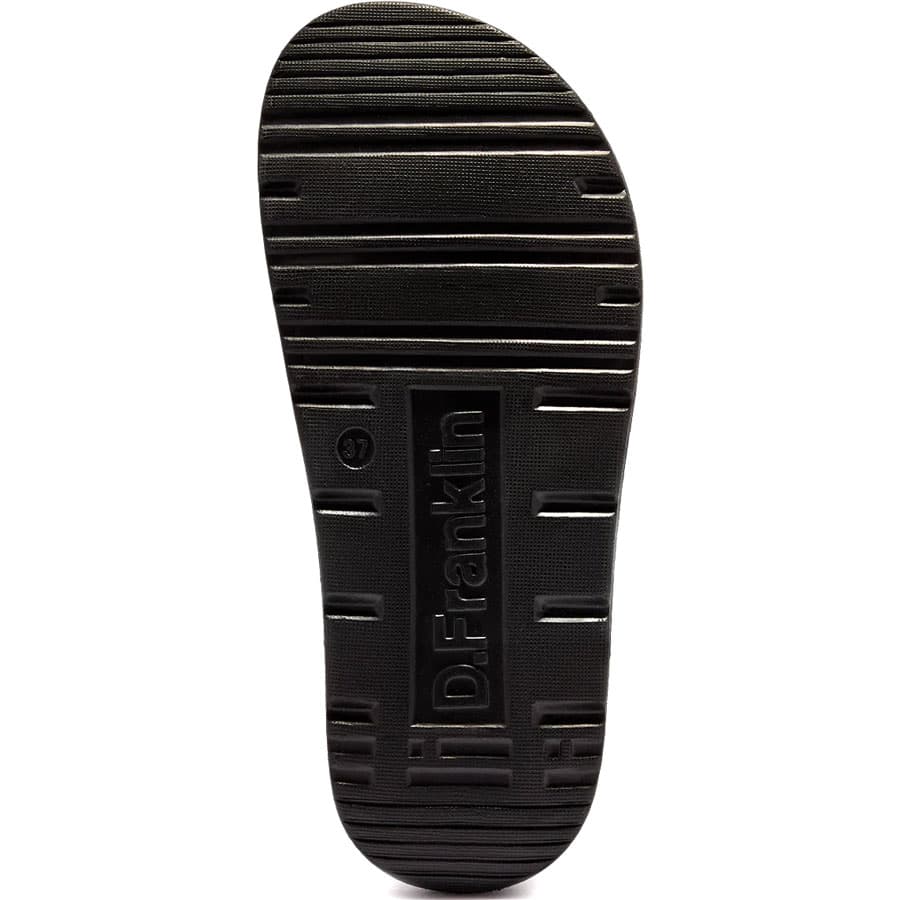 Women's Flip Flops D.Franklin Black