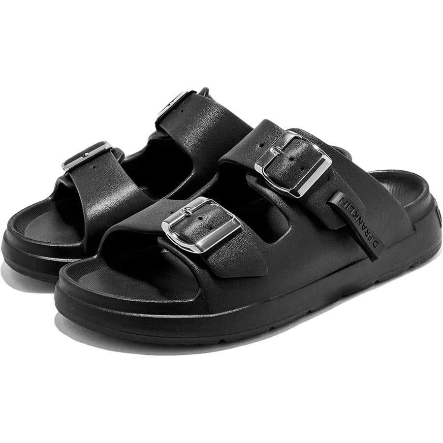 Women's Flip Flops D.Franklin Black