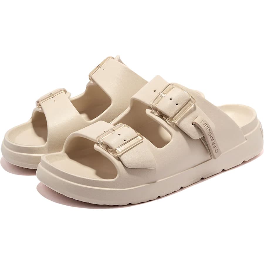 Women's Flip Flops D.Franklin Beige