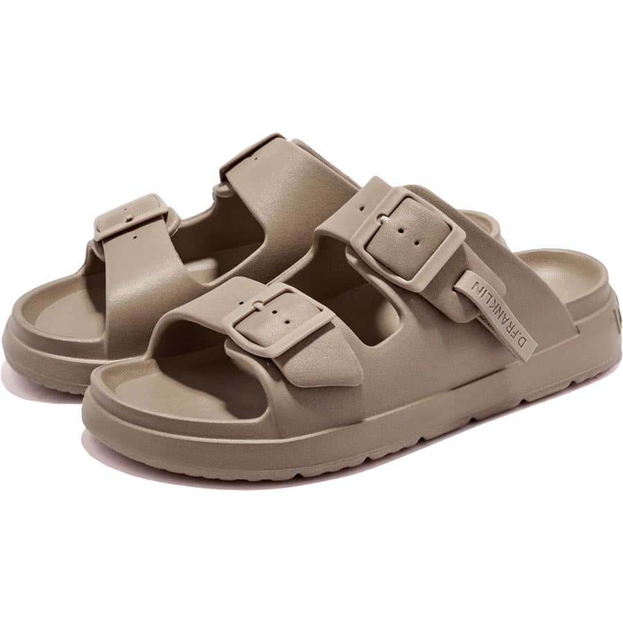 Women's Flip Flops D.Franklin Beige