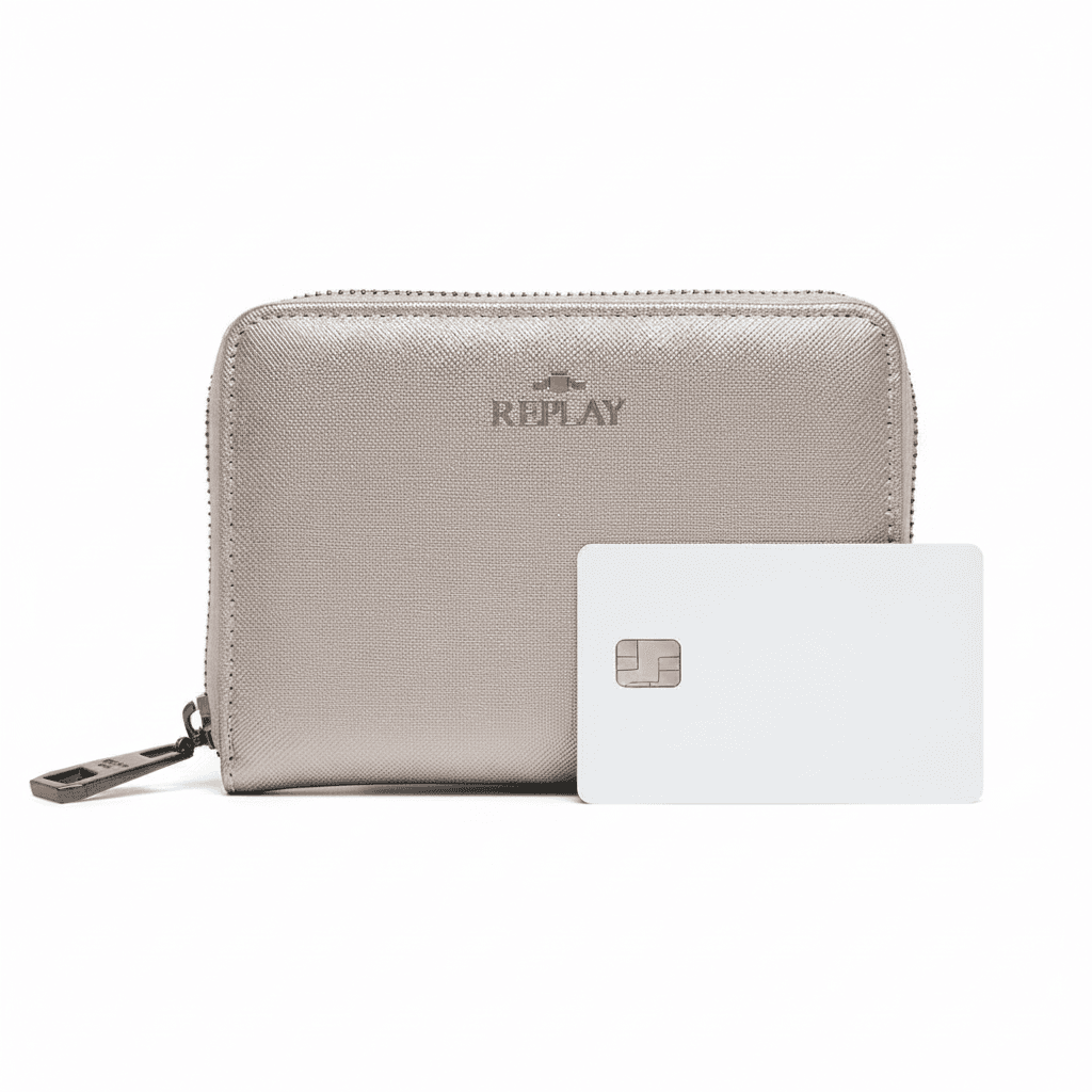 Women's Wallets Replay Silver