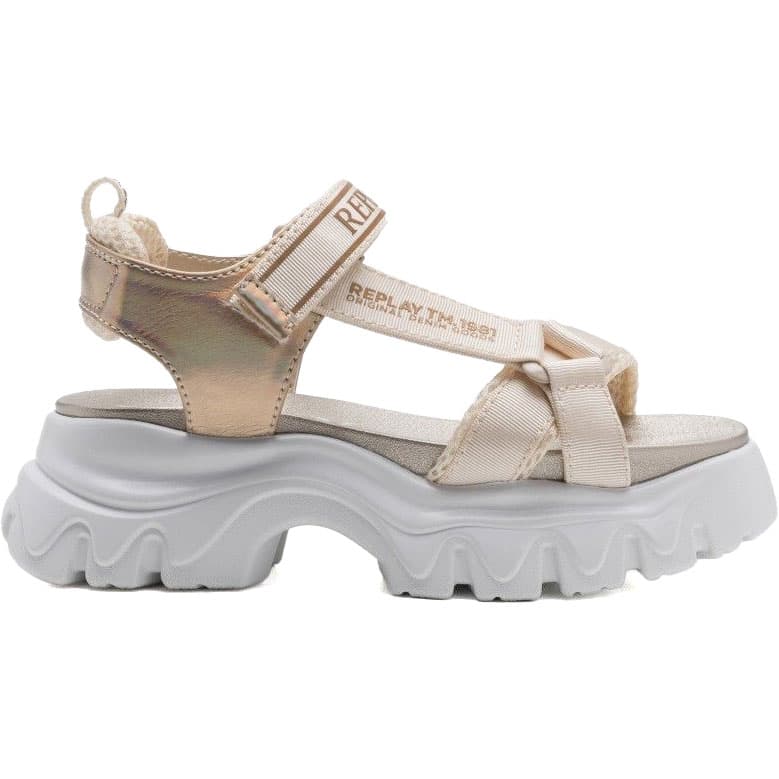Women's Sandals Replay Gold