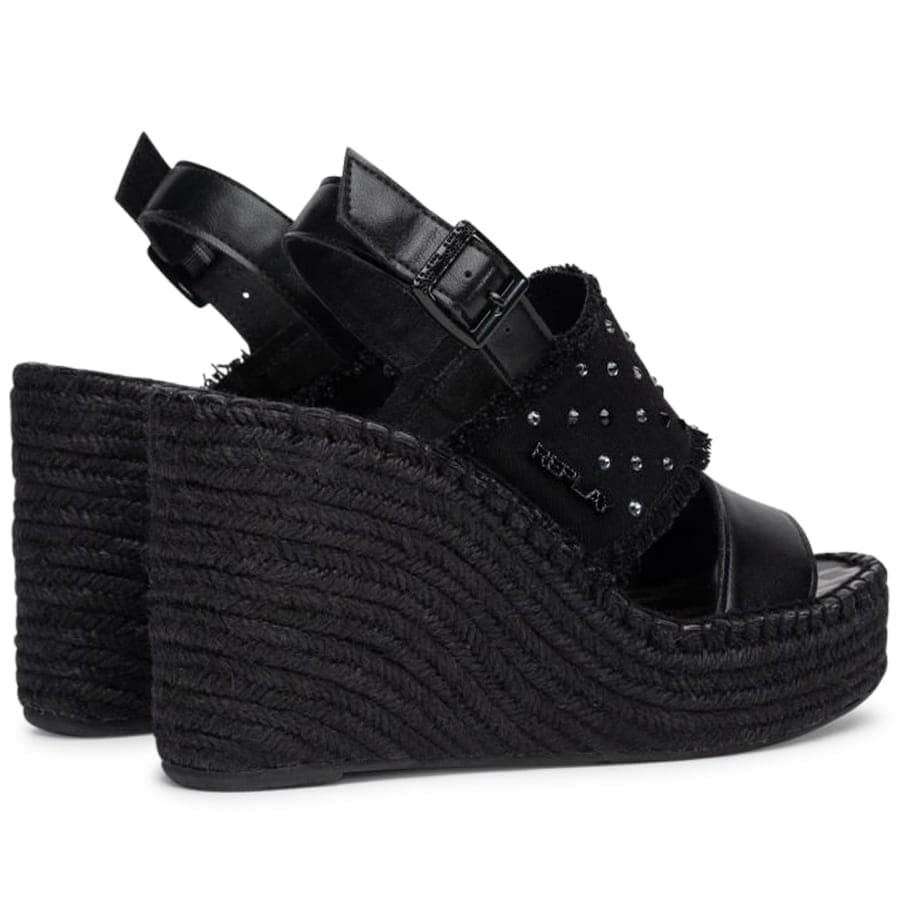 Women's Platforms Replay Black