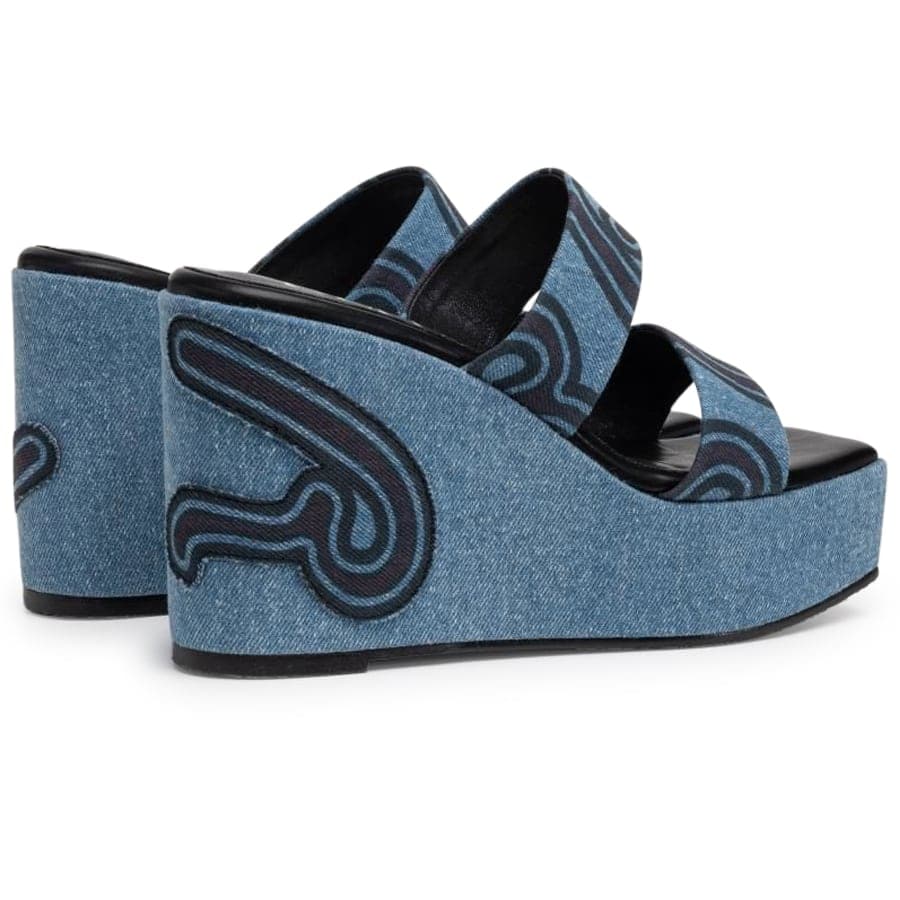 Women's Platforms Replay Blue