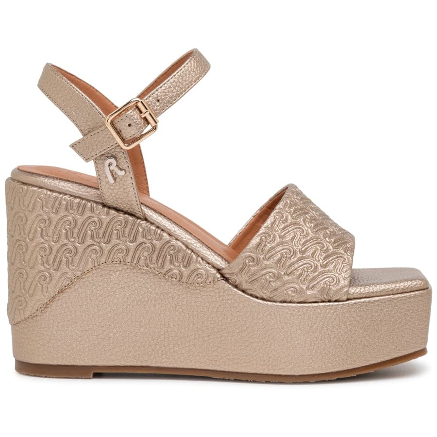 REPLAY χρυσή πλατφόρμα Noelle Tone