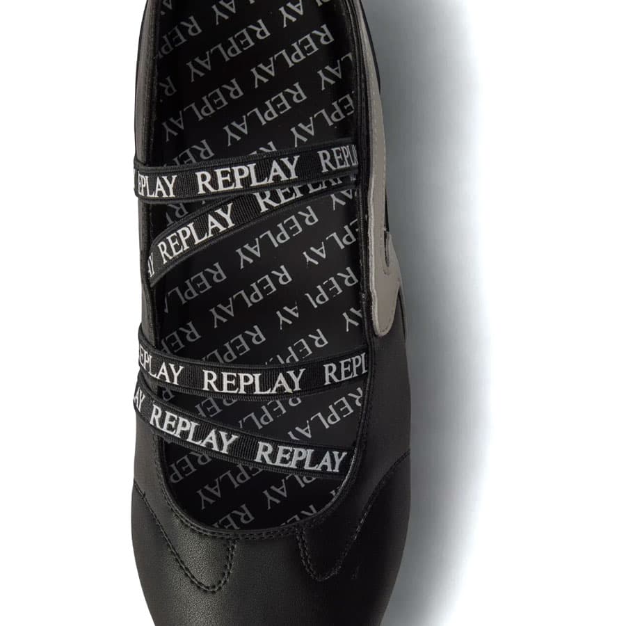 Women's Ballet Flats Replay White