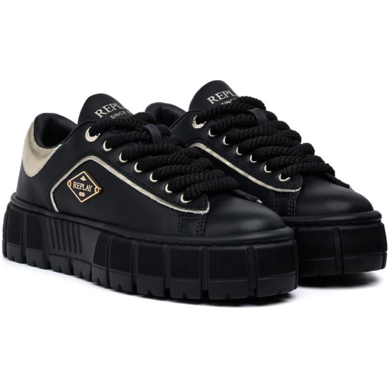 Women's Sneakers Replay Black