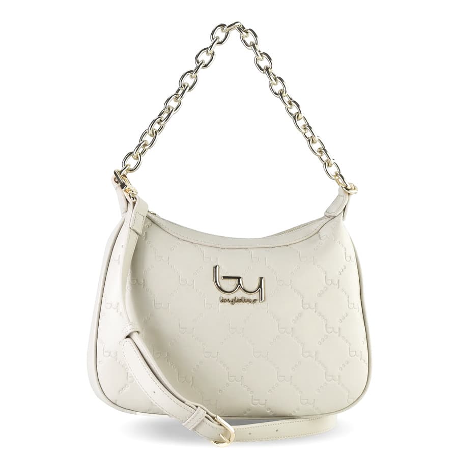 BYBYBLOS εκρού τσάντα ώμου IVY 68B04