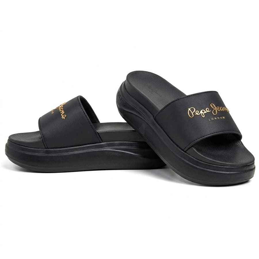 Women's Flip Flops Pepe Jeans Black