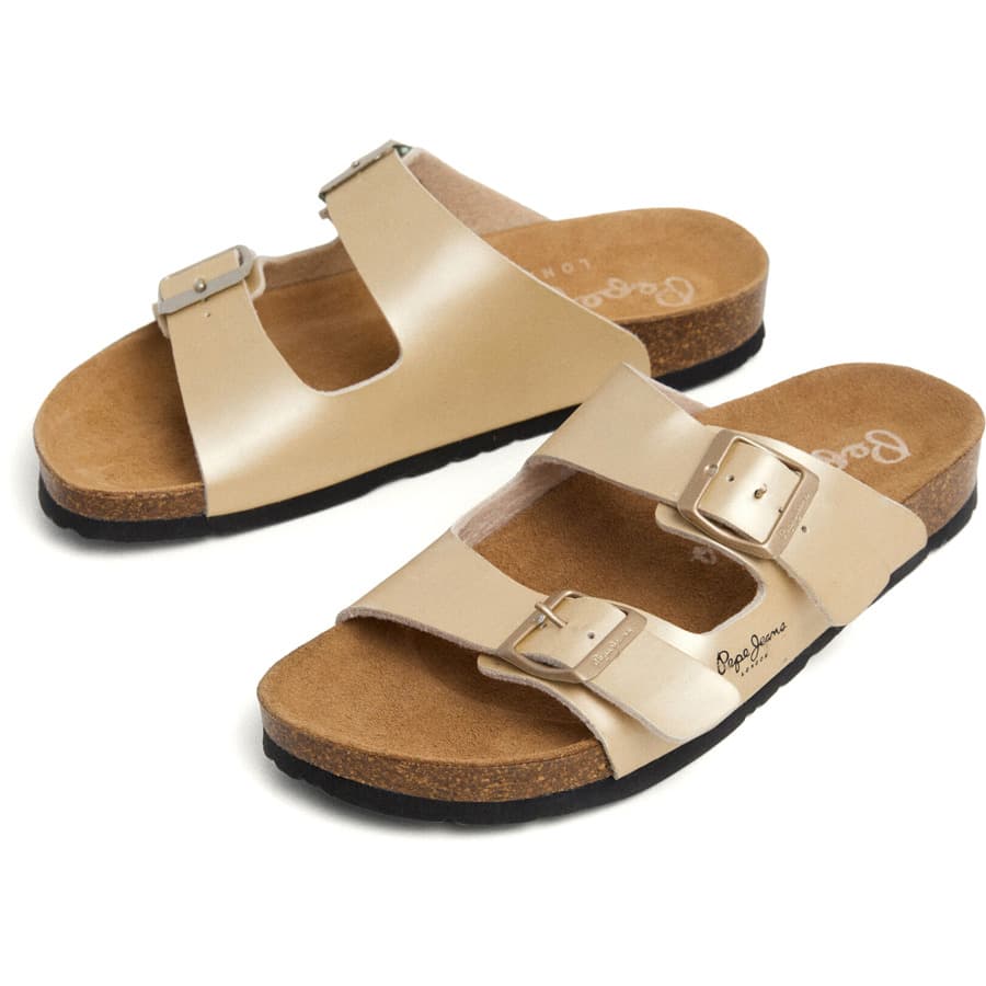 Women's Sandals Pepe Jeans Gold