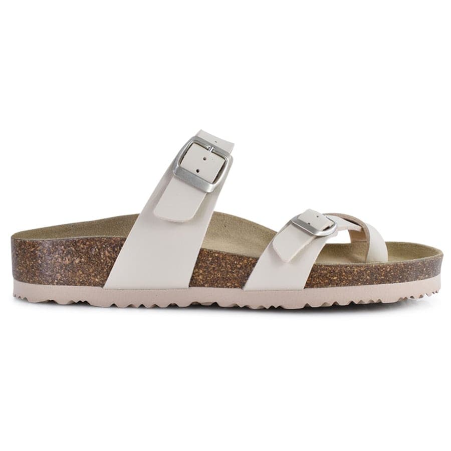 TAKE ME μπεζ ανατομικό σανδάλι 2404