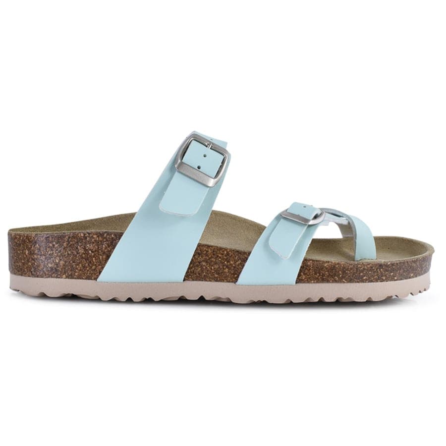 TAKE ME φιστικί ανατομικό σανδάλι 2404