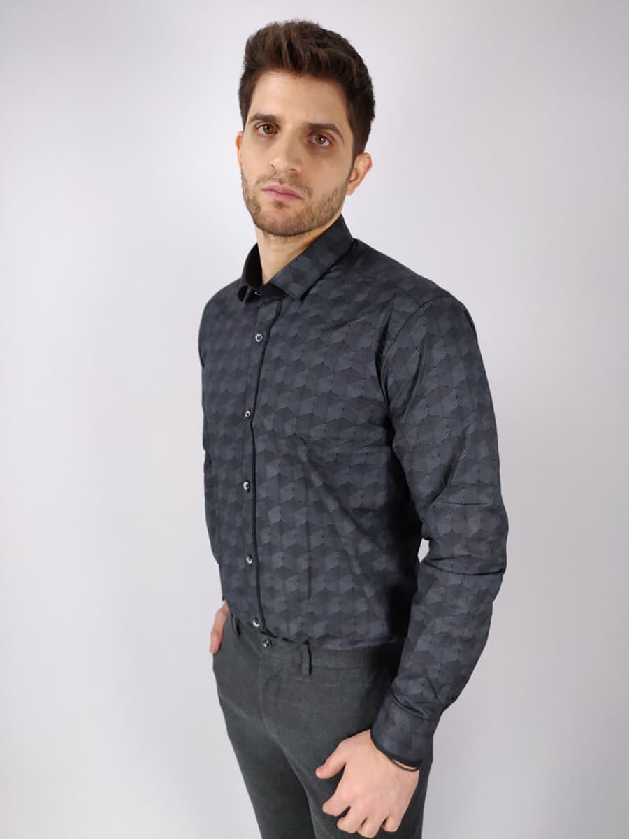 Men's Shirts Endeson Black