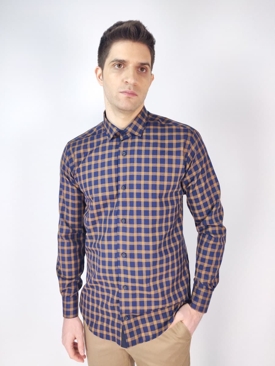 Men's Shirts Endeson Brown
