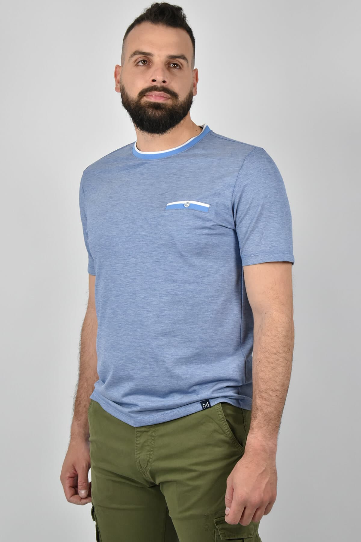 Men's T-Shirts Shutton Blue Blue