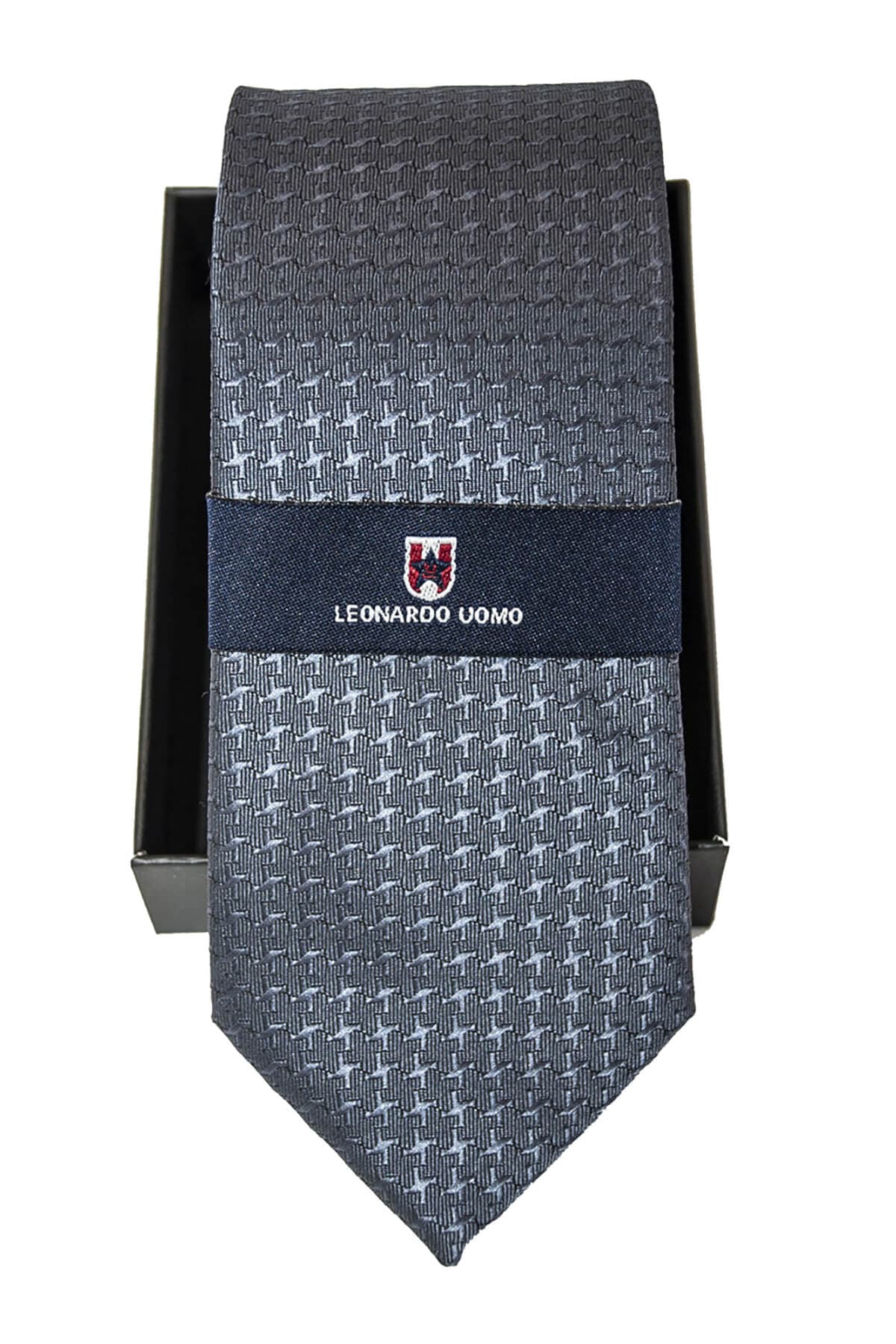 Men's Ties Leonardo Uomo Gray
