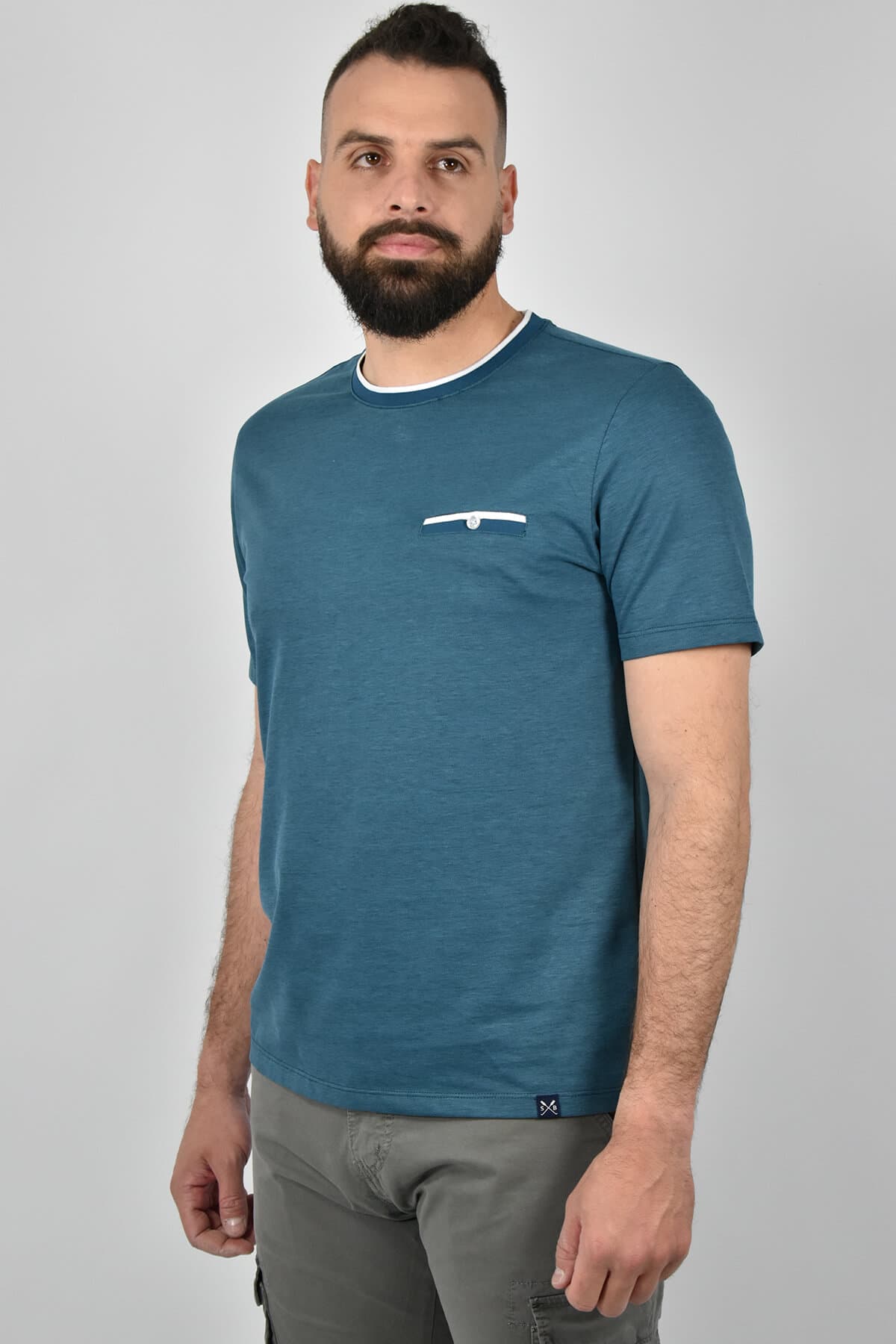 Men's T-Shirts Shutton Blue Blue