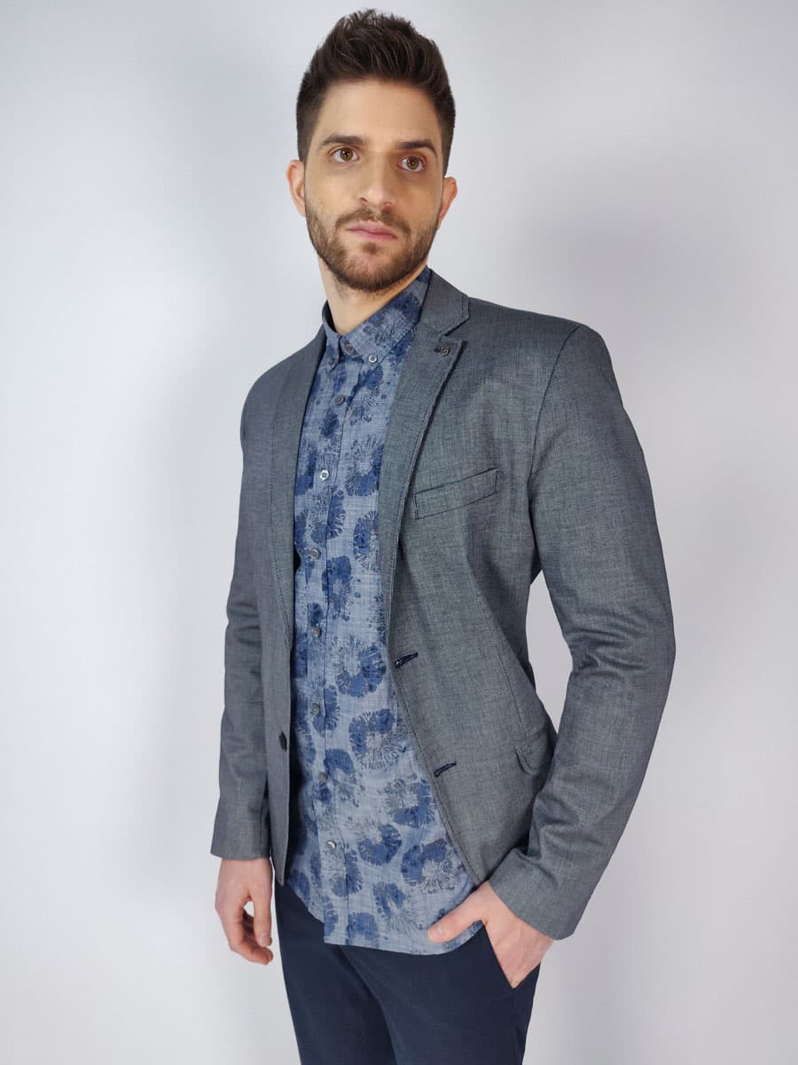 Men's Blazers Future Couture Blue