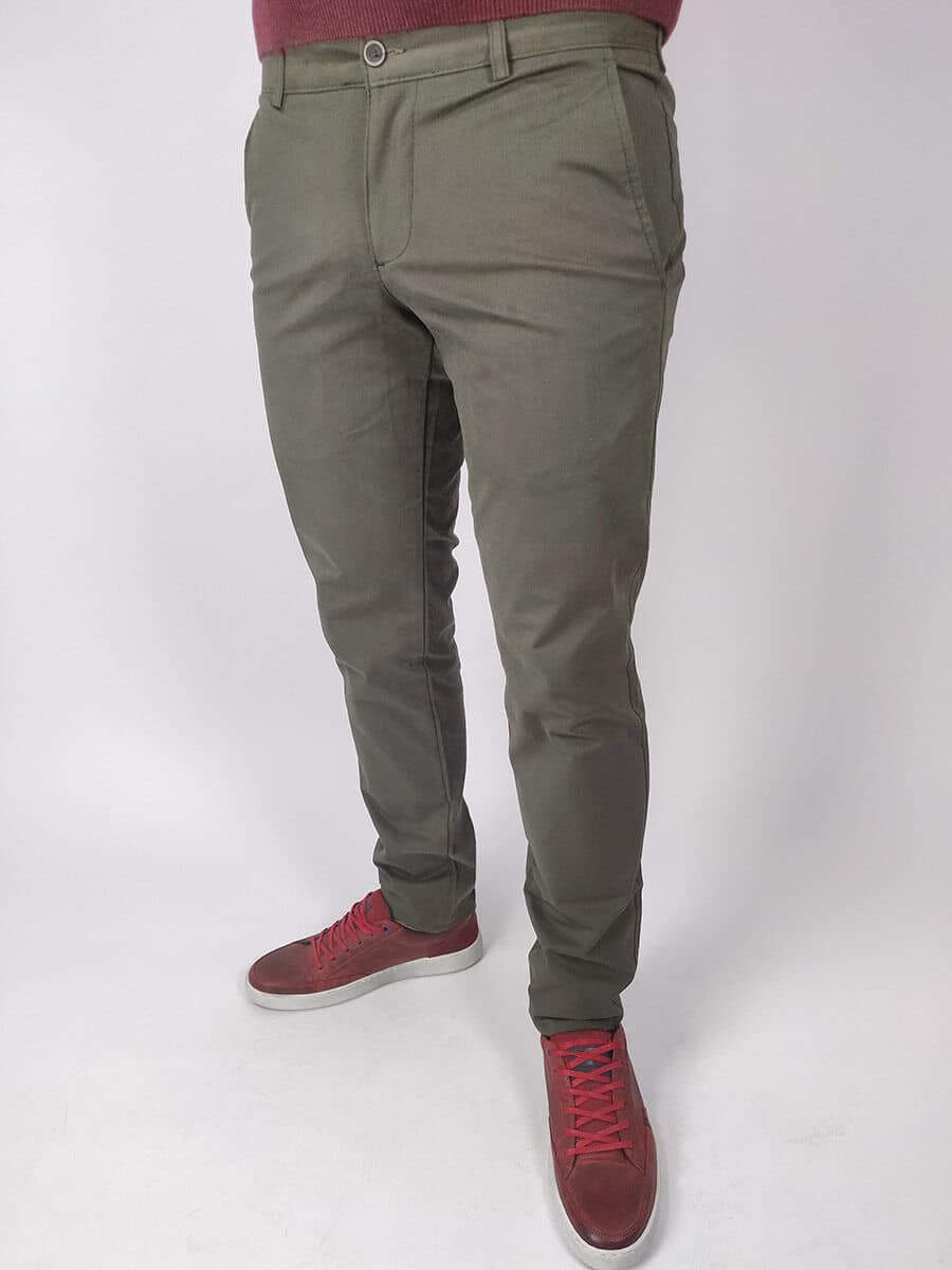 Men's Chino Pants Gio.S Green