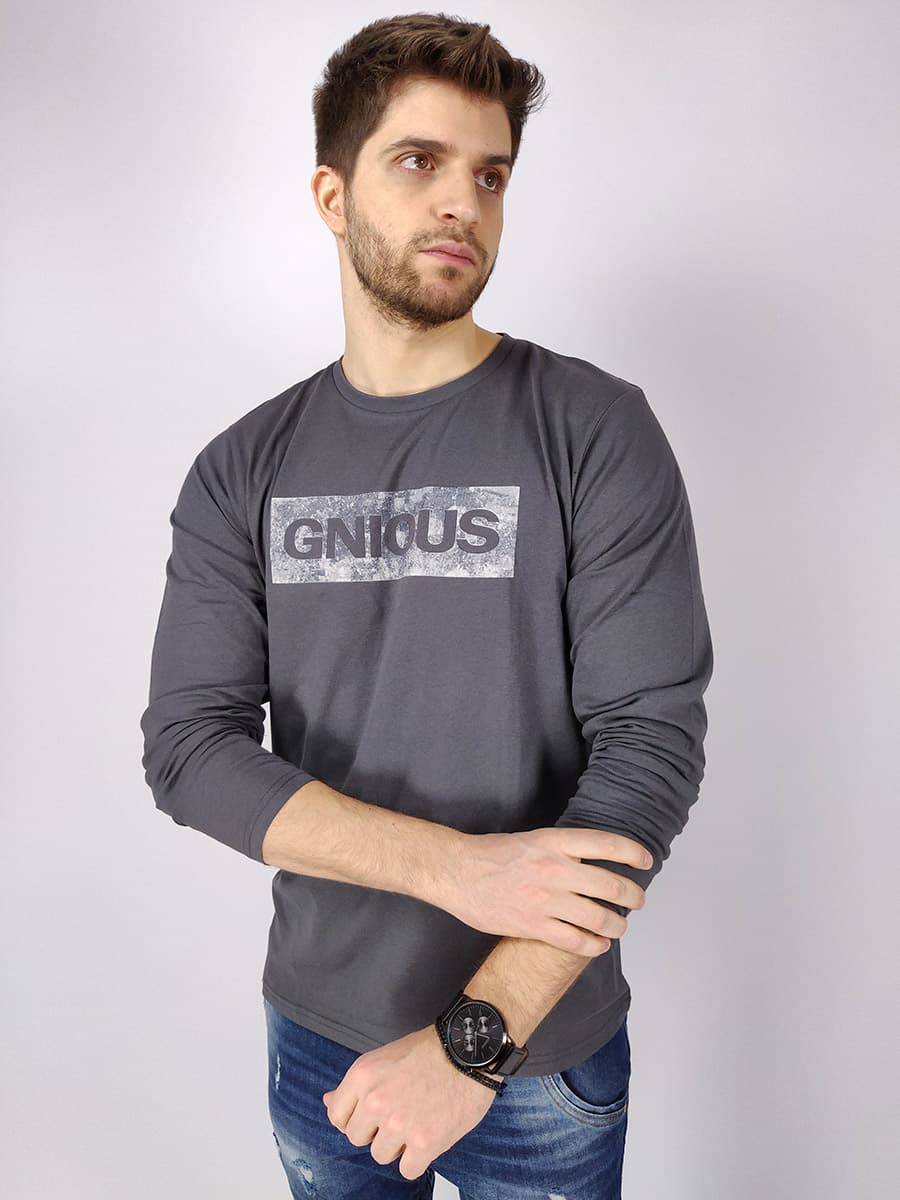 Men's T-Shirts Gnious Gray