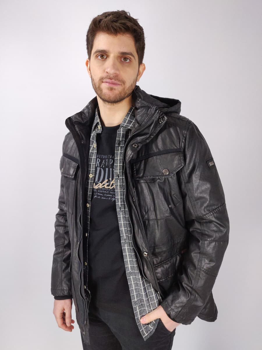 Inox Jackets Μπουφάν Κερωμένο