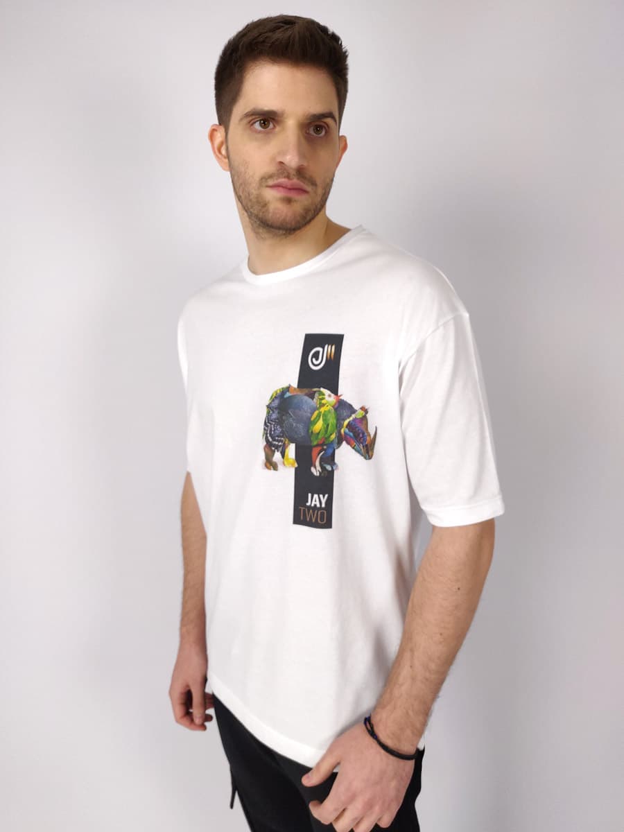 Men's T-Shirts J2 White