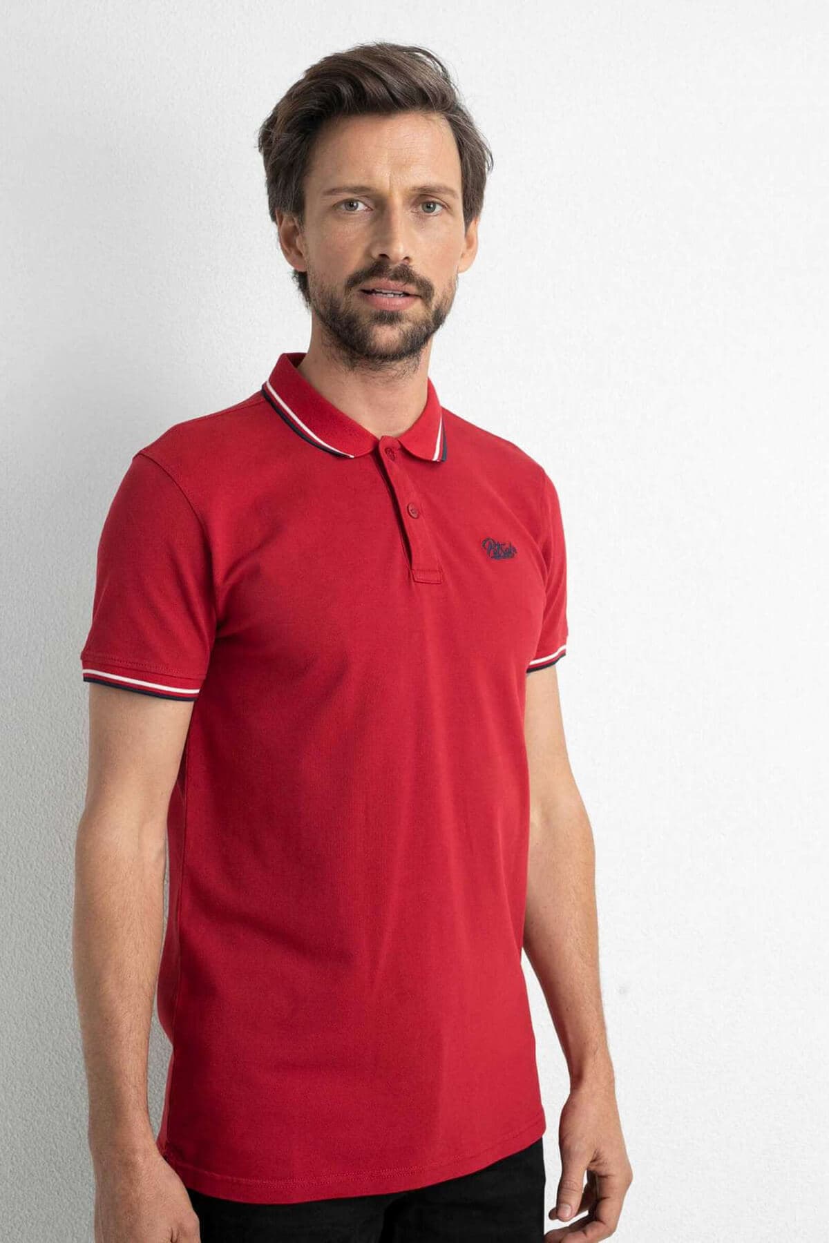 Men's Polo Shirts Petrol Industries Red
