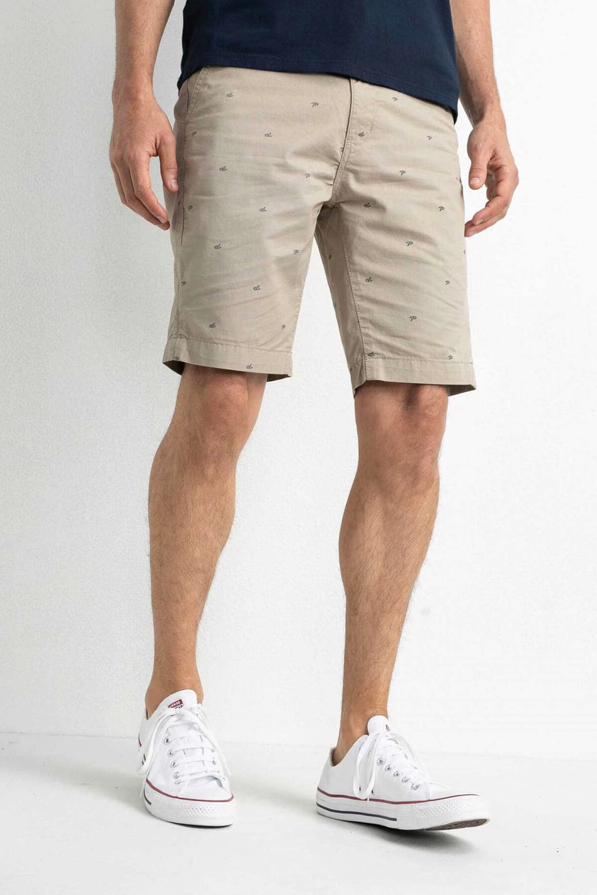 Petrol Industries Σορτς Chinos Με Μικροσχέδιο