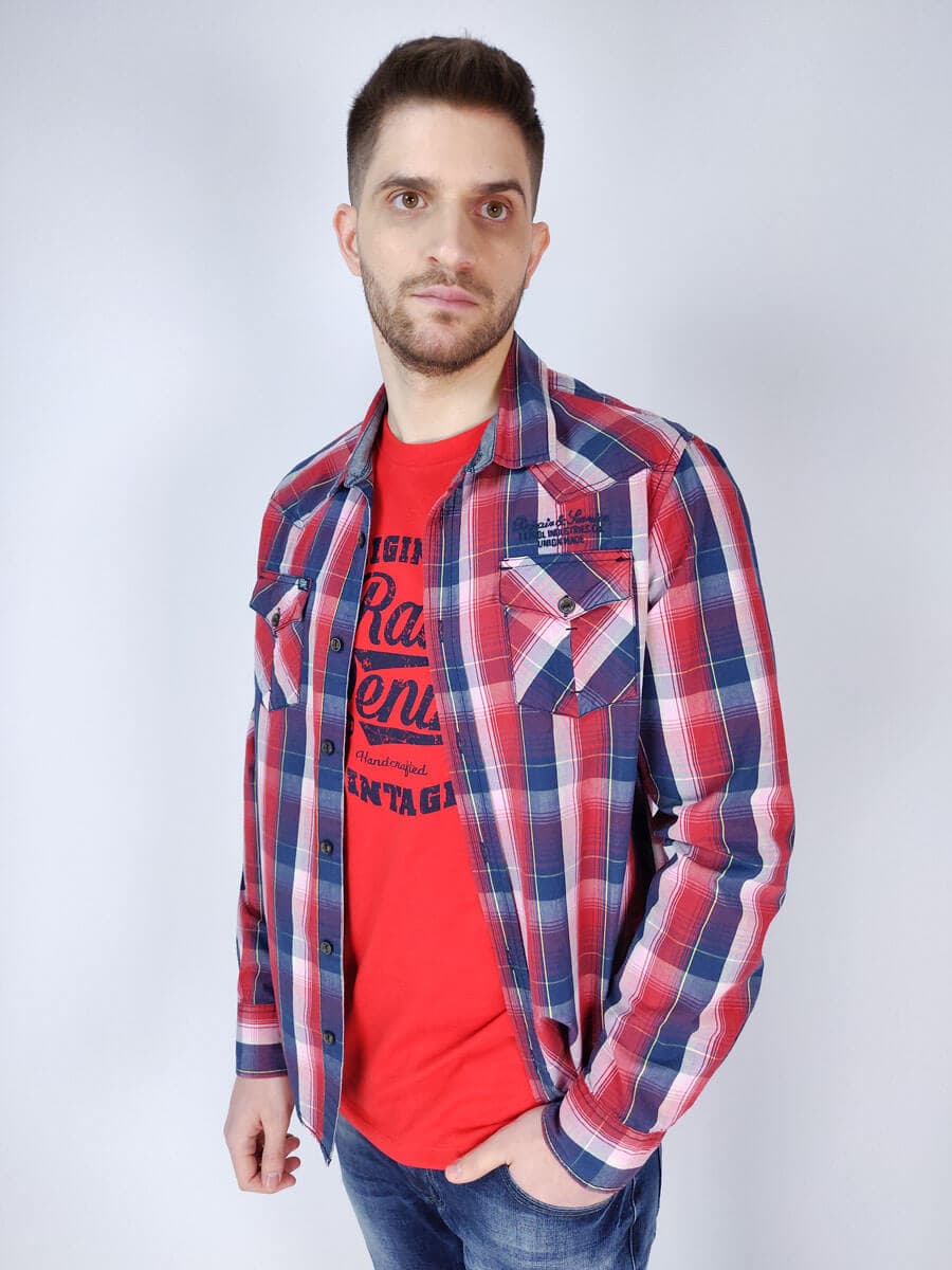 Men's Shirts Petrol Industries Red