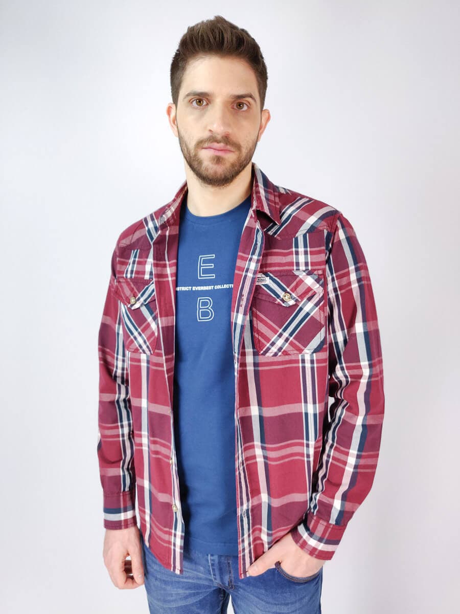 Petrol Industries Πουκάμισο Καρό