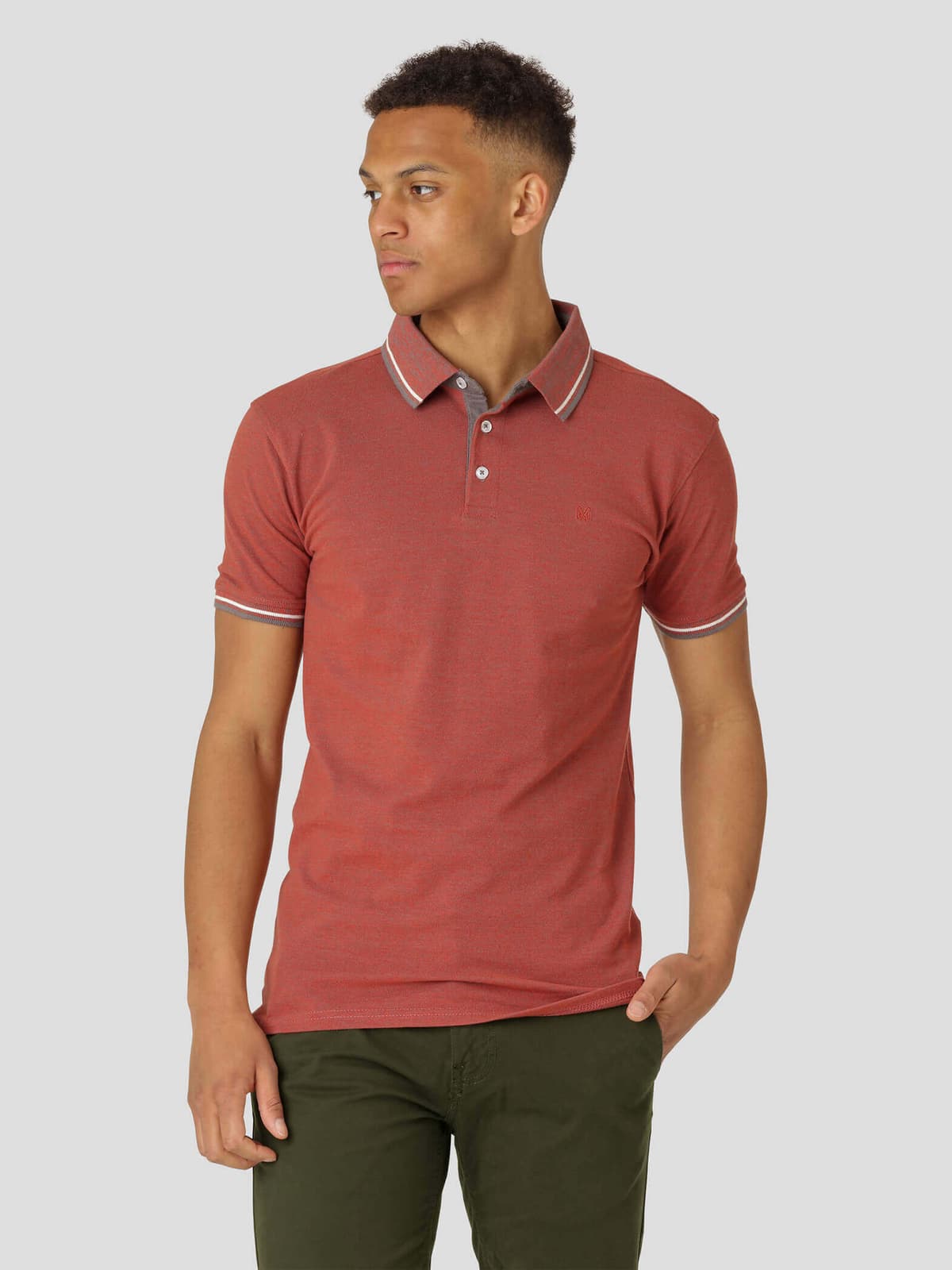 Men's Polo Shirts Marcus Orange