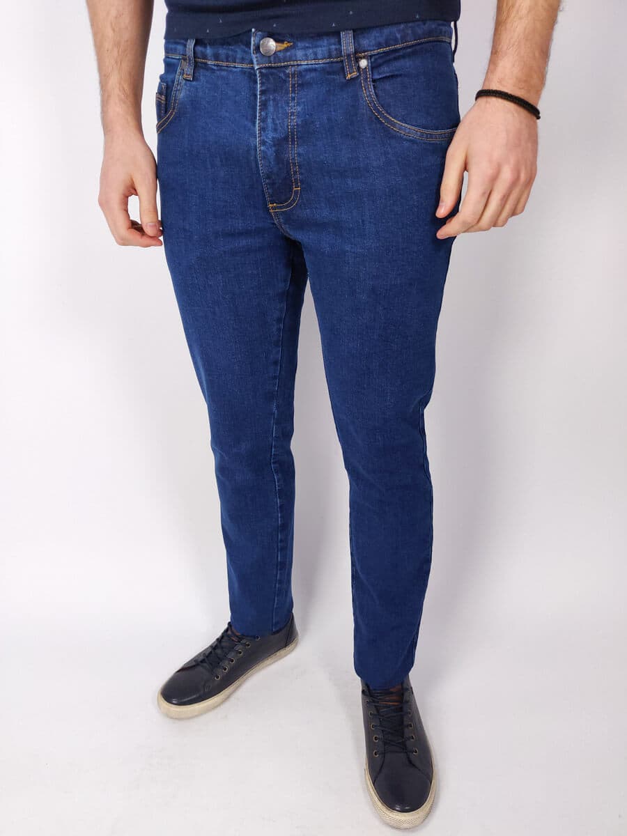 LCDN Τζιν - Σκούρο‌‌ μπλε - APOLO CONFORT LIVER 114B