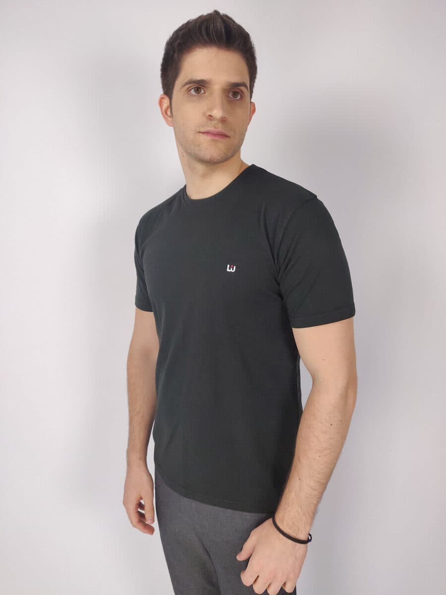 Leonardo Uomo T-Shirt - Σκούρο‌‌ μπλε - LU022002