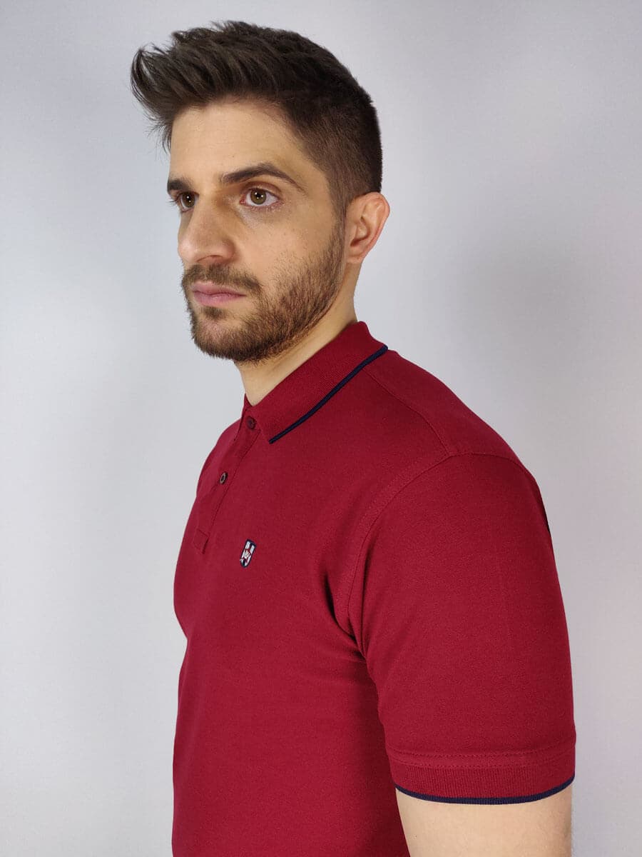 Men's Polo Shirts Leonardo Uomo Blue