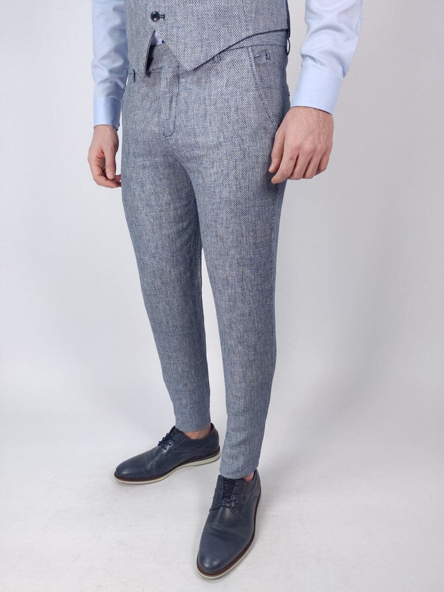 Leonardo Uomo Παντελόνι Υφασμάτινο