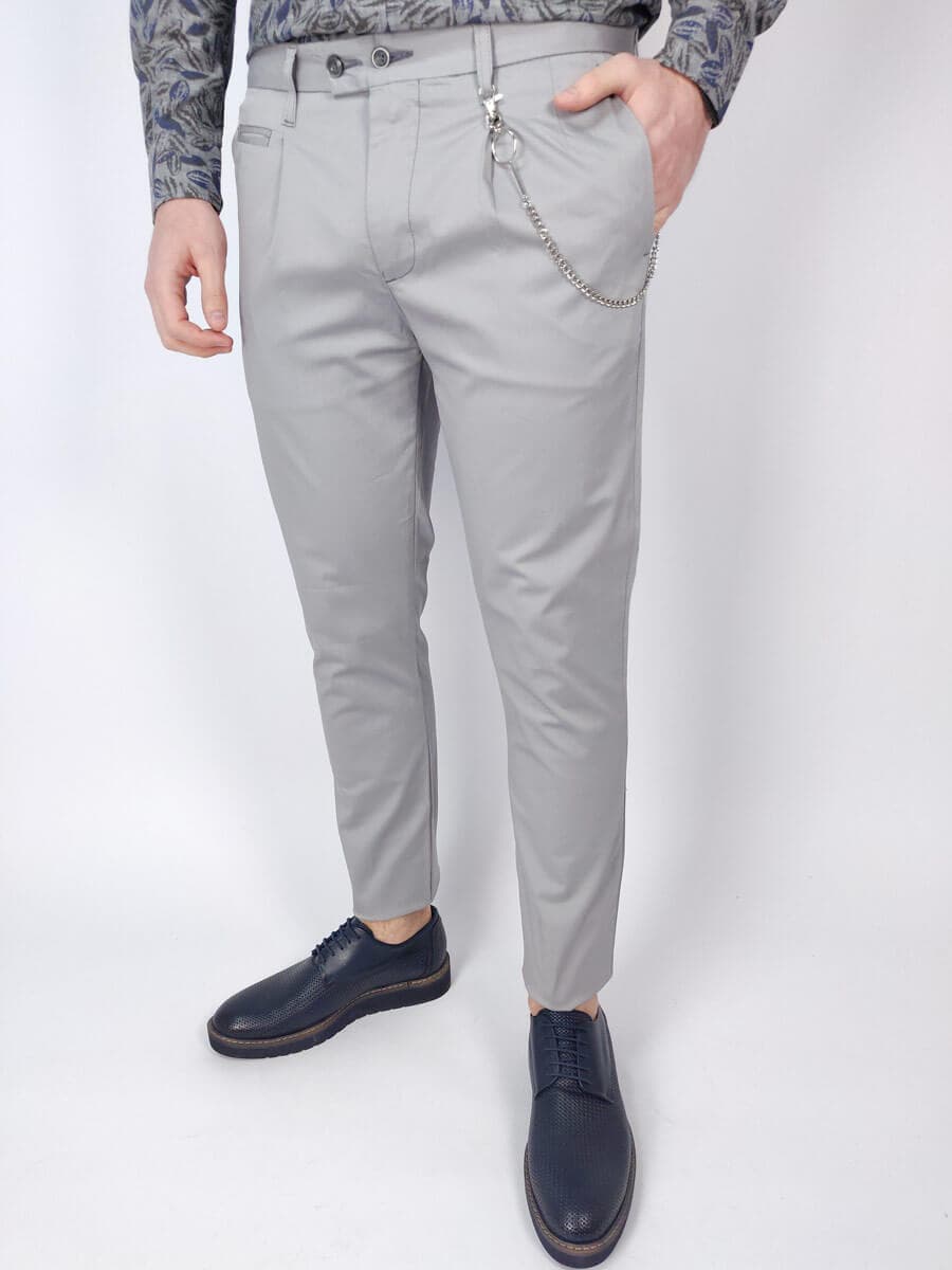 Men's Chino Pants Macan Gray