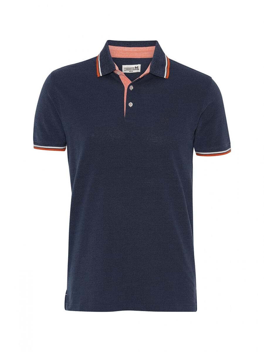Marcus Μπλούζα Πόλο - Σκούρο‌‌ μπλε - 27-200027 WALTON