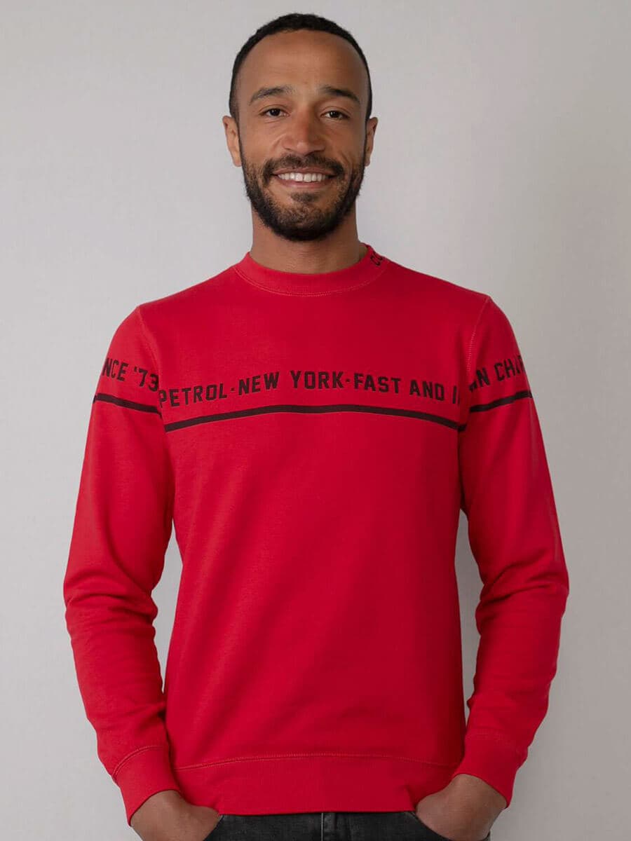 Petrol Industries Μπλούζα Φούτερ