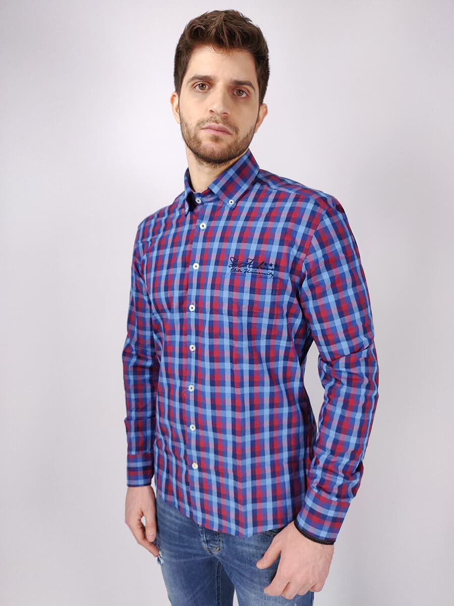 Men's Shirts Redmond Brown