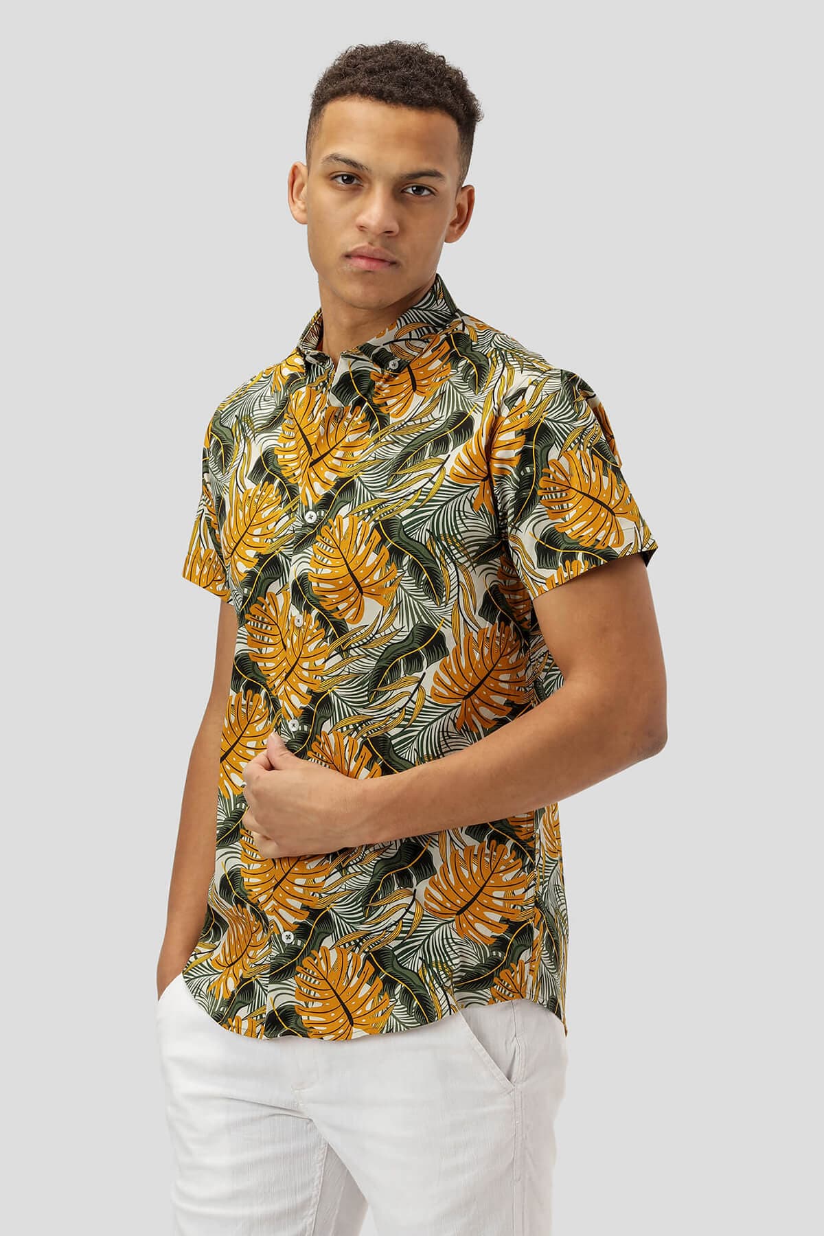 Marcus Πουκάμισο Floral Nigel