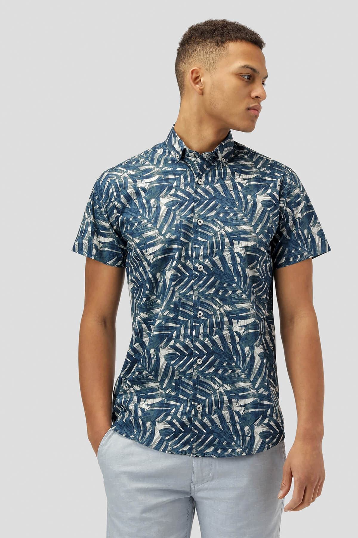 Marcus Πουκάμισο Floral Nigel