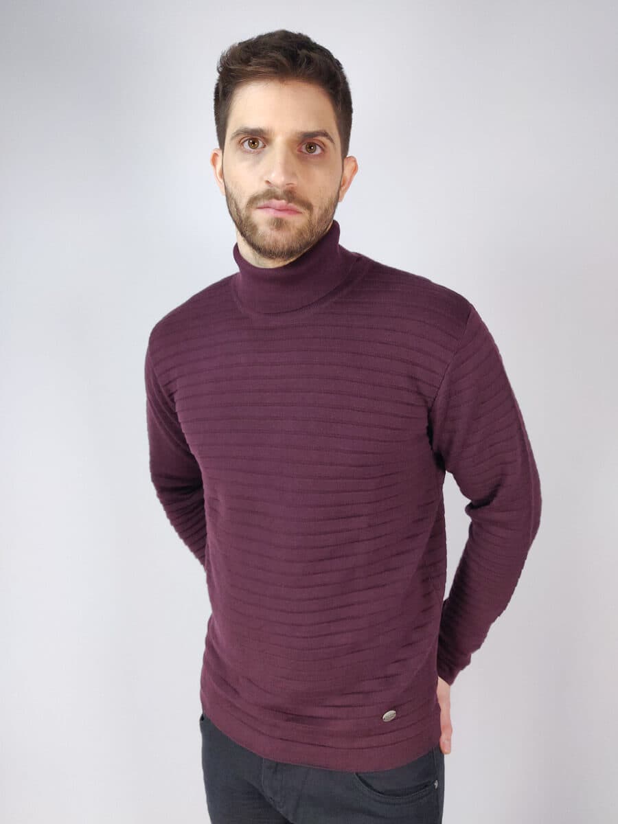 Men's Sweaters Side Effect Red