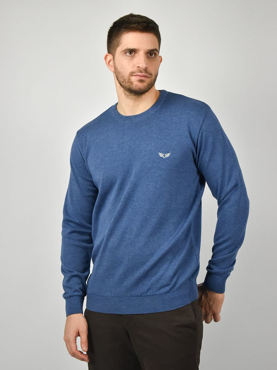 Men's Sweaters Side Effect Blue