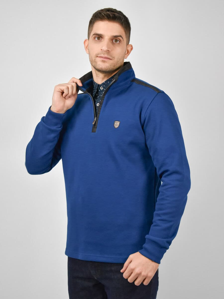 Men's Sweaters Side Effect Blue