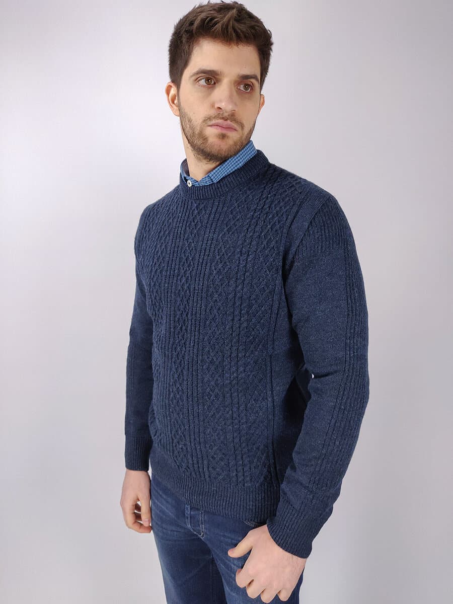 Sportswear Πουλόβερ - Σκούρο‌‌ μπλε - WN8518