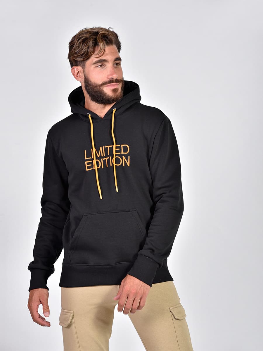 Clever Μπλούζα Φούτερ Με Κουκούλα