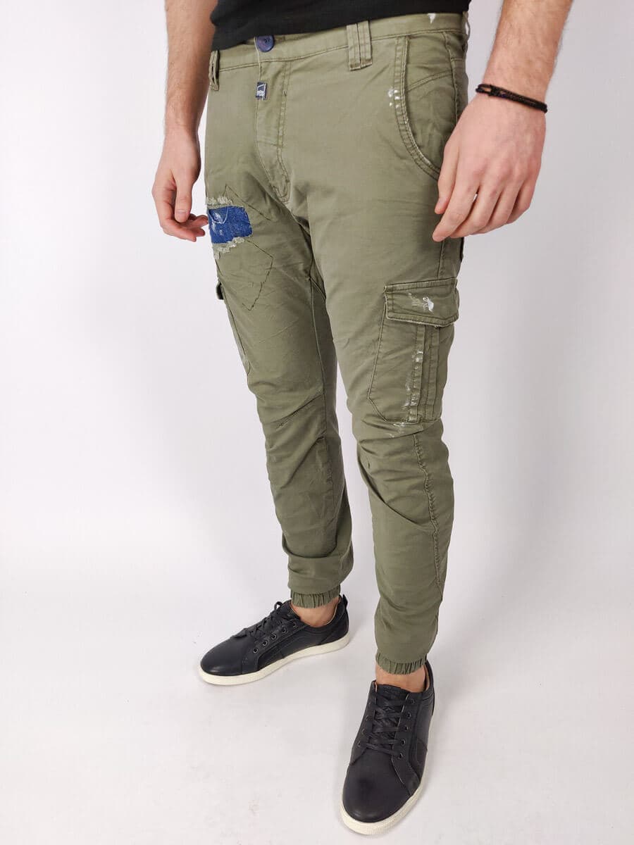 Men's Cargo Pants Cover Green